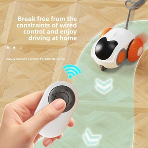 Juguete para Gatos con Control Remoto Automático, Coche de Juguete con Gravedad para Correr y Aliviar el Aburrimiento en Interiores ZF-362 - Product Image 3