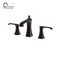 Robinet de lavabo UPC chinois de luxe avec économiseur d'eau magnétique, en bronze, intelligent, en céramique, monotrou, à poser sur le comptoir