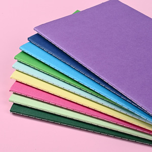 Cuaderno Clásico A5 A6 Arcoíris Sólido para Oficina, Escuela, Estudiantes, <span class=keywords><strong>Libro</strong></span> de Ejercicios de Composición con Hojas Rayadas y Cuadrícula, Papelería Personalizable - Product Image 2