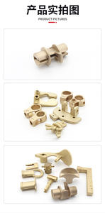 Fundición personalizada Cobre Torno CNC Torneado Mecanizado Estaño Bronce Latón H62 H59 Cobre Fundición de cera perdida - Product Image 4