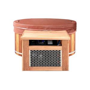 Bañera de Hielo de Madera de Alta Calidad 304, <span class=keywords><strong>Precio</strong></span> de Fábrica, Panel de Cedro Rojo con Cubierta Aislante Impermeable y Enfriador de Agua Fría - Product Image 3