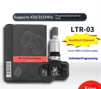 Sensor-05S de lancement original RF TPMS 315 433MHz 2 en 1 capteur de pression des pneus programmable universel Tpms