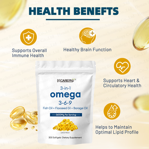 Oem Deep Sea <strong>3</strong> in 1 <strong>Fish</strong> <strong>Oil</strong> Softgel 3600Mg High Content <strong>Omega</strong> <strong>Fish</strong> <strong>Oil</strong> Supplements for Heart Health - Product Image 6
