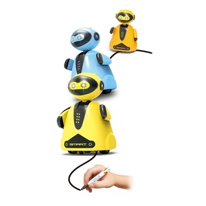 Mini Robot Inductivo Mágico que Sigue Líneas Negras Dibujadas, Juguete con Sensor Óptico y Luces LED, Regalo Educativo STEM, 3 Colores Surtidos - Product Image 3