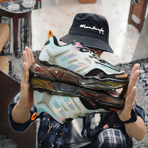 2022 Men's Casual Sneakers for Summer Autumn Winter-Breathable <b>Height</b> <b>Increasing</b> Loafers Soft Lighted Jogging Feature Fashion - Product Image 2