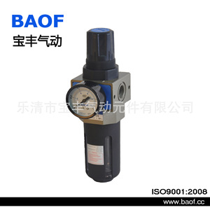 ตัวกรองปรับแรงดันลมแบบนิวเมติก Baofeng UFR-03 พร้อมเกจวัด สำหรับใช้งานในอุตสาหกรรม - Product Image 1