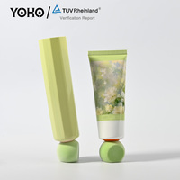 Tubes cosmétiques vides PCR 50 ml 80 ml avec bouchons pompons multiples pour crème pour les mains et crème pour le visage, emballage pour soins de la peau