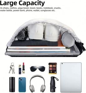 Gold Sequin Sparkle Drawstring Backpack <b>Draw</b> <b>String</b> <b>Bag</b> Waterproof Sports <b>Bag</b> Gym Cinch <b>Bags</b> for Women Men - Product Image 4