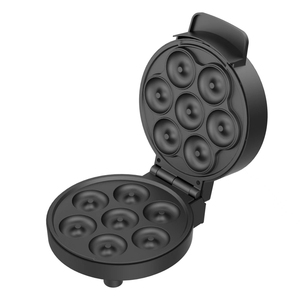 Tostadora prensa parrilla waffle Maker donut snack máquina para niños mini 7 agujeros donut Maker - Product Image 5