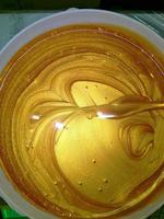 Tinta Dorada de Curado a Baja Temperatura, Tinta Au para Serigrafía en PET/PI, Ampliamente Utilizada para Electrodos de Biosensores