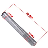Placa de Amortiguación de 45MM-48MM, Dispositivo de Dirección Superior e Inferior para Motocicleta, Abrazadera de Manillar de 22MM 7/8\", Amortiguador Invertido