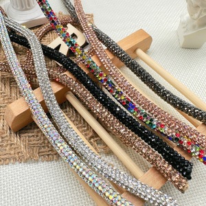 의류 액세서리 용 3mm,4mm,5mm,6mm 라인 석 면 코드 신발 용 라인 석 튜브 라인 석 라운드 스트립 - Product Image 3