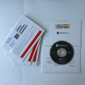 Win11Pro 64bit DVD Pacchetto OEM Win 11 DVD Versione Completa Licenza a Vita KEY Attivazione Online 100% Software all'Ingrosso Personalizzabile - Product Image 1