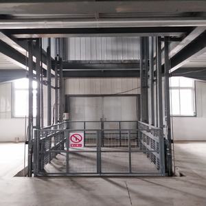 Lift Kargo Hidrolik Industri Tetap, <span class=keywords><strong>Elevator</strong></span> Barang Hidrolik dengan Rel Pemandu, Platform Pemuatan Hidrolik untuk Transportasi Barang - Product Image 5