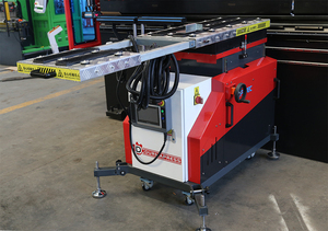Tự động hóa Hot Bán 30t 40T MB8 <span class=keywords><strong>CNC</strong></span> mini Báo Chí phanh máy 8 + 1 trục với follower - Product Image 5