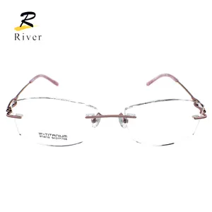 River Optical India popular stepper titanium eyeglass frames