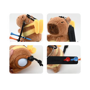Golf Valuable Pouch Bag Cartoon Doll Plush Golf Accessories Waterproof Golf Tee <b>Ball</b> Pouch Bag - Product Image 5