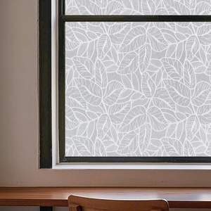 Película de <span class=keywords><strong>Privacidad</strong></span> para <span class=keywords><strong>Ventanas</strong></span> con Patrón de Hojas, PVC, para <span class=keywords><strong>Ventanas</strong></span> de Vidrio, Sin Pegamento, Autoadhesiva, Anti-UV, Bloqueador Solar, Pegatinas Decorativas para Baño - Product Image 2