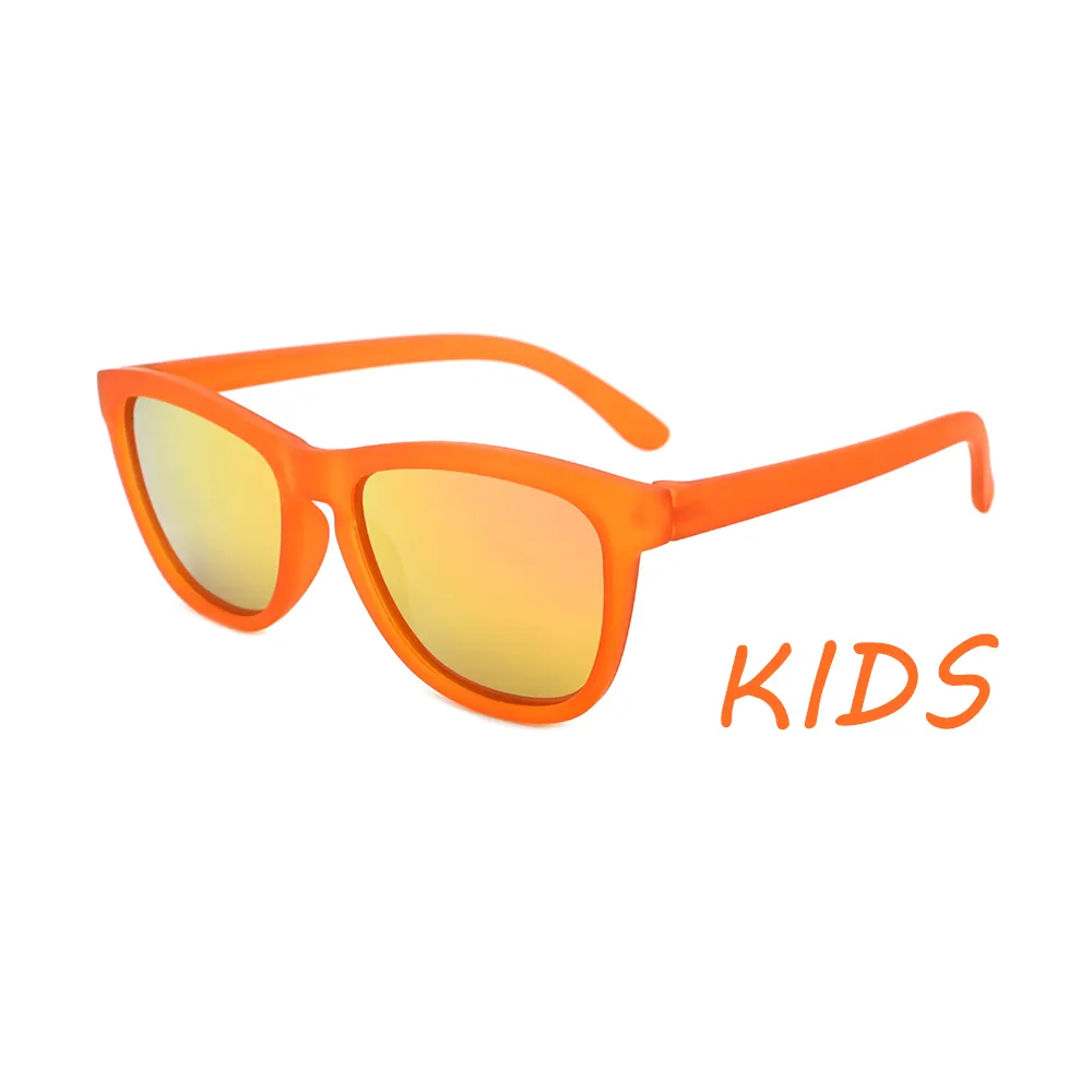 Lunettes de soleil pour enfants, monture TR90 colorée de haute qualité, protection UV400, lunettes de soleil polarisées