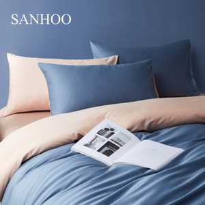 Sanhoo เตียงโรงแรมขนาดคิงไซส์ทำจากผ้าฝ้ายเย็บเป็นเส้นยาวมีในสต็อก - Product Image 2