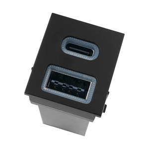 Cargador Rápido USB Tipo C para Auto de 12V con Iluminación Ambiental para Toyota Highlander Corolla Levin - Product Image 4