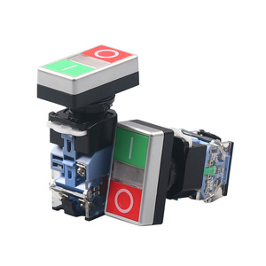 La38-11drg Double-position <b>Push</b> Button Switch With Indicator <b>Light</b> Silver Alloy Contact Screw Terminal Ip40 - Product Image 3