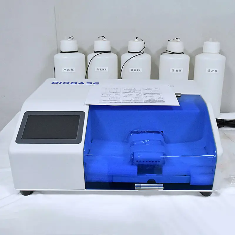 Biobase Elisa Microplate lavapiatti a 96 pozzetti Elisa lettore BK-9613 per vendite scontate a prezzo di fabbrica in laboratorio o ospedaliero