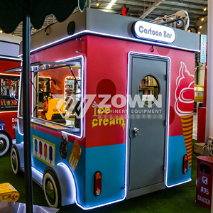 Electric wholesale price supply of ice <b>cream</b> mobile food trucks for sale European fast food truck trailers food trucks - Product Image 6