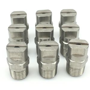 1/8 "1/4" Edelstahl-Flachlüfter-<span class=keywords><strong>V</strong></span>-Strahl düse mit 15-110-Grad-Sprühwinkel - Product Image 6