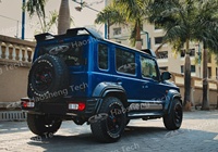 5 portes G63 W Style Offroad 4x4 accessoires extérieurs de voiture ensemble complet Kits de carrosserie pour Suzuki Jimny Sierra JB74/64 2018-2023 bosse