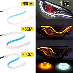 Ultra-thin <strong>Daytime</strong> <strong>Running</strong> Light 11.8/17.7/23.6 Inch 12V LED Scan Starting Car Hood Decorative <strong>Lamp</strong> <strong>Auto</strong> Atmospere <strong>Lamp</strong> All In1 - Product Image 3