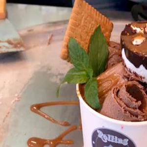 เครื่องทำไอศกรีมแบบม้วน Mvckyi แบบกระทะเดี่ยว เครื่องทำไอศกรีมทอด/เครื่องทำไอศกรีมแบบม้วน ไอศกรีมผัด<span class=keywords><strong>ไท</strong></span>ย ไอศกรีมม้วนไทย - Product Image 3