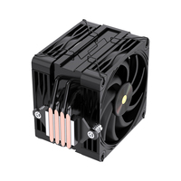 LOVINGCOOL Factory Style Cost Most Popular CPU Cooler 4 Heat Pipes Double Towers Fans Computer Air Cooler for Gaming PC Cooling