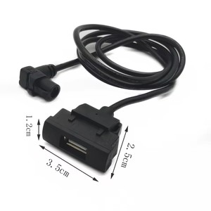 RCD510 RCD315 Adaptateur de câble de prise USB Changeur de CD <span class=keywords><strong>Radio</strong></span> 4 Pin Plug Slot Button Interface Pour Skoda Octavia 2 Pour VW Jetta Golf 5 - Product Image 4