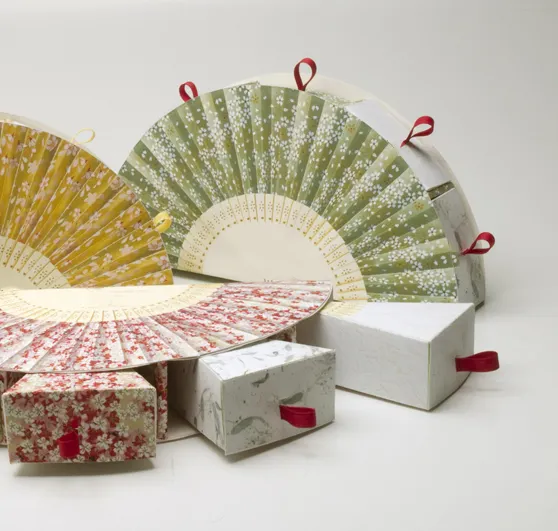 Caja de postres para alimentos y pasteles, caja de dulces de boda personalizada, cajón en forma de abanico, papel de cartón, caja de regalo de té de lujo