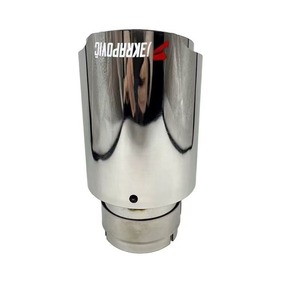 Embout d'<span class=keywords><strong>échappement</strong></span> universel Xiaoteng <span class=keywords><strong>Scorpion</strong></span> AK en acier inoxydable 63 mm, poli miroir, en tôle d'acier de 1,5 mm, pour silencieux de tuyau d'<span class=keywords><strong>échappement</strong></span> - Product Image 1