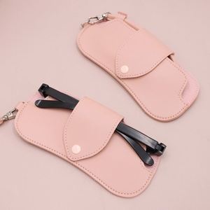 Popular PU Leather Sunglasses Case Durable Simple Style Eyeglasses Pouch Portable Travel Necklace Glasses Bag Welcome <b>Gifts</b> - Product Image 3