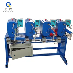 1/2/3/4/5/6/7/8/9 heads rewinder spindle Wool thread rewinding yarn winding machine with drum