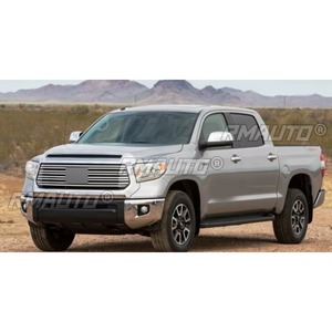 Para TOYOTA Tundra 2014-2021, Pieza Exterior, Parrilla Delantera Superior de Radiador Estilo Racing, Kit de Carrocería para Parachoques Delantero - Product Image 4