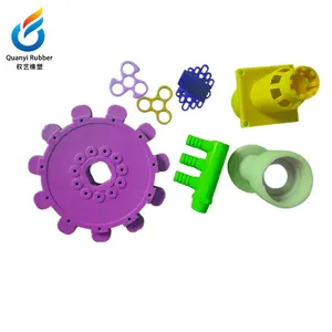 Customized PTFE processing parts for PTFE shaped PTFE plastic products with corrosion resistance