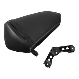Siège passager arrière TCMT compatible avec Kawasaki <span class=keywords><strong>Ninja</strong></span> <span class=keywords><strong>300</strong></span> 2013-2017 2016 <span class=keywords><strong>2015</strong></span> 2014, coussin en cuir noir pour moto XF-560M - Product Image 2