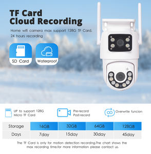 XMEYE กล้อง IP Wi-Fi 4K 6MP, กล้อง IP Wi-Fi ป้องกันความปลอดภัยเลนส์คู่หน้าจอสีคืนวิสัยทัศน์อัตโนมัติติดตามกล้องวงจรปิดตรวจตรา <span class=keywords><strong>icsee</strong></span> <span class=keywords><strong>Alexa</strong></span> - Product Image 6