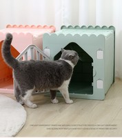 Plastic Huisdierhok Plastic Huizen Voor Kattenzwerfkattenopvang