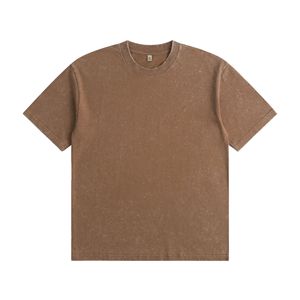 <span class=keywords><strong>T</strong></span>-shirt homme rétro délavé, coupe lourde, grande taille, épaules tombantes, <span class=keywords><strong>t</strong></span>-shirts de marque pour hommes, prê<span class=keywords><strong>t</strong></span> pour les marché<span class=keywords><strong>s</strong></span> US et UE, vente en gros - Product Image 3