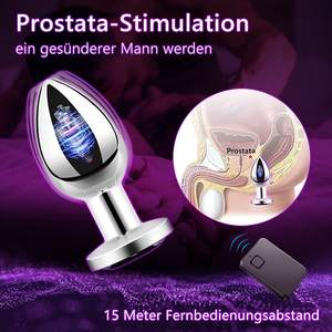 Vibromasseur Anal Jouets sexuels lesbiens Télécommande sans fil Plug anal électrique Adulte Pour Femme - Product Image 3