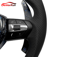 Volants sport en cuir véritable et fibre de carbone LED pour BMW, style design haut de gamme F80 F10 F12 F15 F20 F22 F30