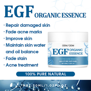 Crème réparatrice EGF Bio pour le traitement de l'acné, contrôle du sébum, réparation de la peau endommagée, atténuation des marques et des taches d'acné, oligopeptides, crèmeides OEM/ODM - Product Image 2