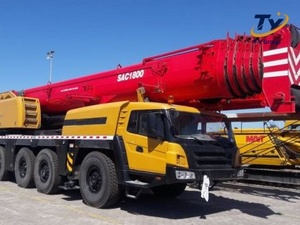 Grúa Todoterreno Hidráulica SANY SAC1300T de 130 Toneladas, Pluma Telescópica, Grúa Móvil de Construcción de Servicio Pesado - Product Image 4