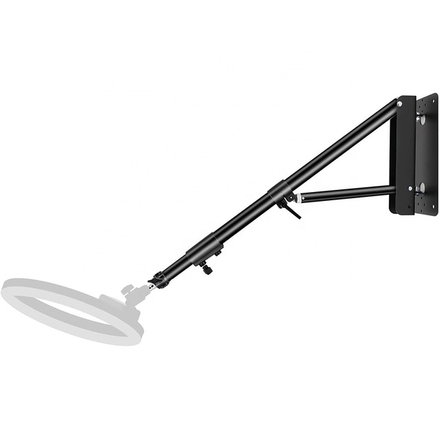 360 Degree Swivel Wall Mount Tripod 45W 3000-6000K DV Camera Phone Video Live Stream 18 Inch LED Ring Light