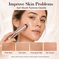 Lápiz de Luz Nano Eléctrico Beautyfish - Cuidado Facial No Invasivo, Recargable y Portátil para Rejuvenecimiento e Hidratación de la Piel